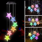 Solar Powered Wind Chime Garden Lights