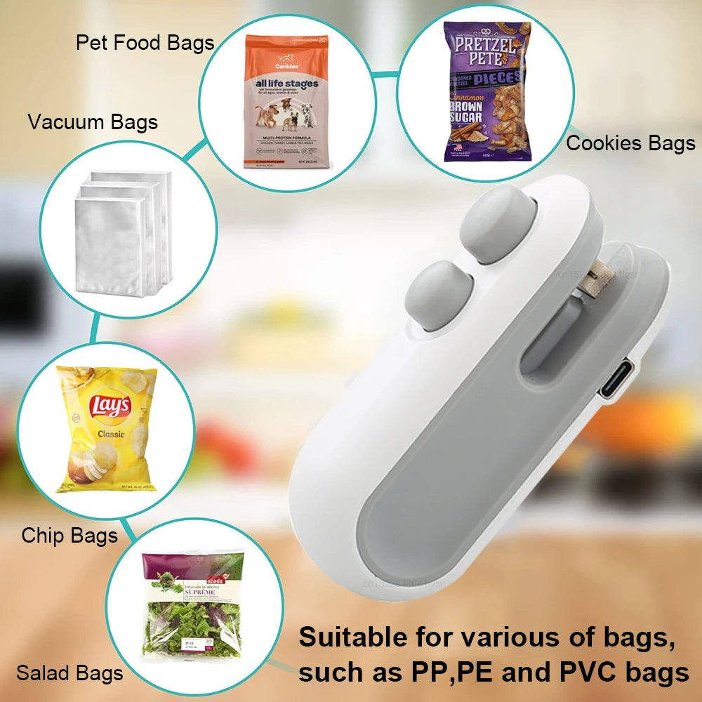 Handheld Bag Sealer Mini