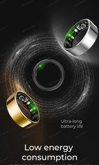 Men Women Smart Ring With Charging Case Heart Rate Sleep Sport Fitness Tracker 3ATM Take Photo SmartRing Android IOS