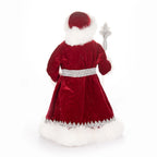 35cm  Plush Doll Christmas Decoration Candy Bucket with Music and Storage Bag.