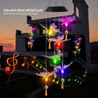 Solar Powered Wind Chime Garden Lights