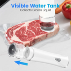 Handheld Vacuum Sealer For Food . With 30 Reusable Bags, Wireless & Portable