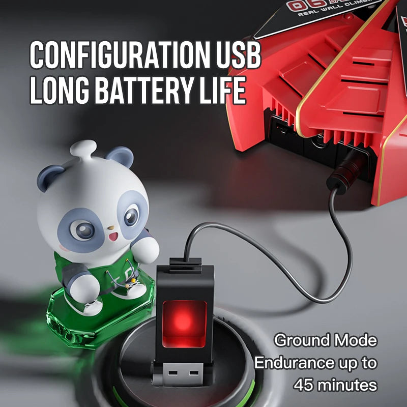 Light-Chasing Wall-Climbing Car, Infrared Sensor Remote Control Car, Wall-Climbing Car, Four-Wheel Drive Car, Toy Racing Car, Children's Toy Car