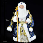 35cm  Plush Doll Christmas Decoration Candy Bucket with Music and Storage Bag.