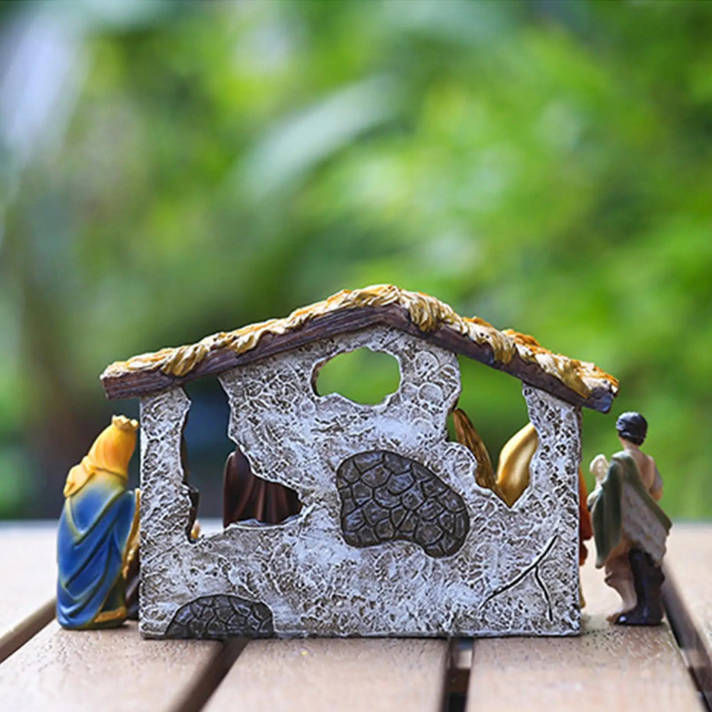 12pcs Christmas Nativity Set