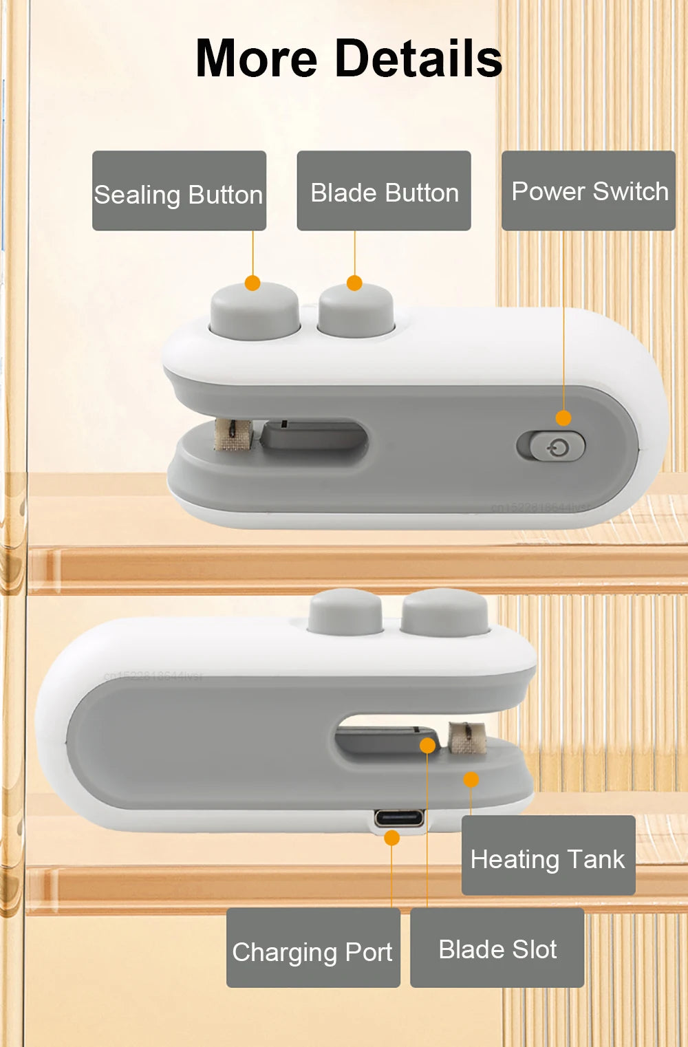 Handheld Bag Sealer Mini