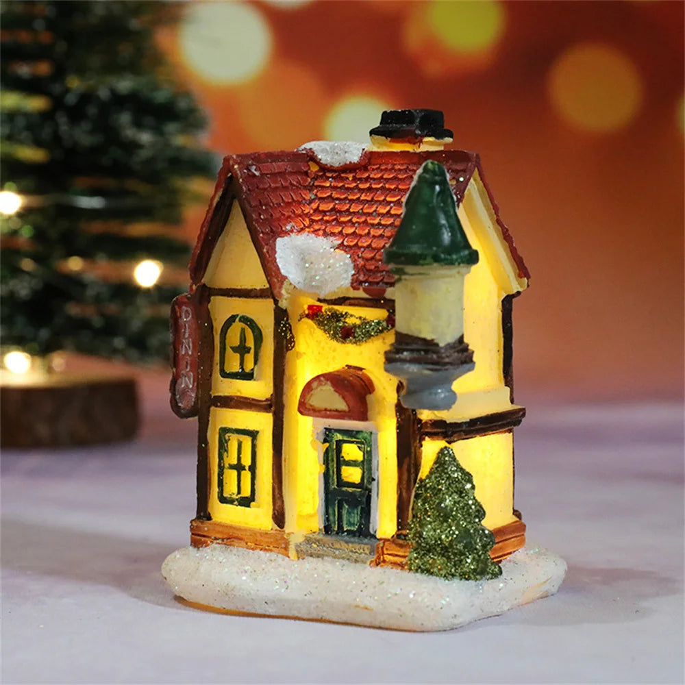 Christmas Decoration House LED Light
