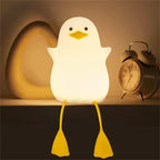 Cute Bunny Cartoon Night Light - USB Rechargeable Touch Dimming