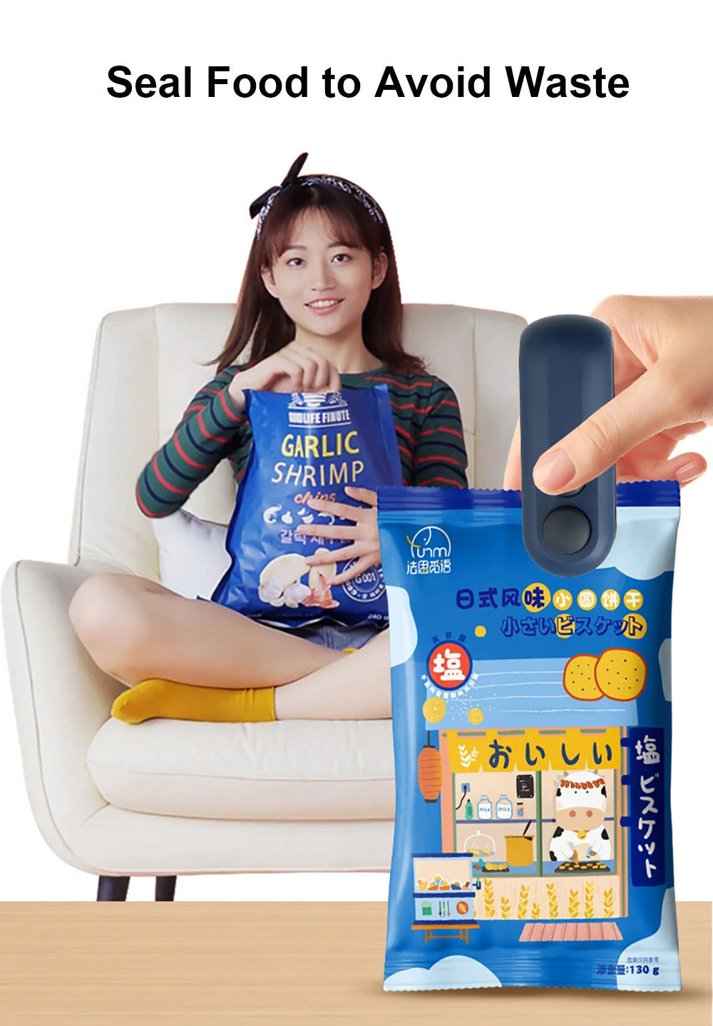 Handheld Bag Sealer Mini