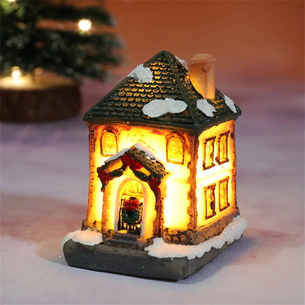 Christmas Decoration House LED Light