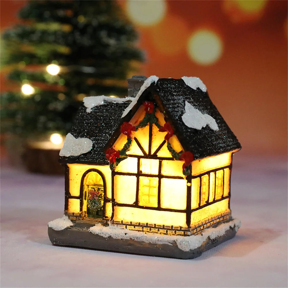 Christmas Decoration House LED Light