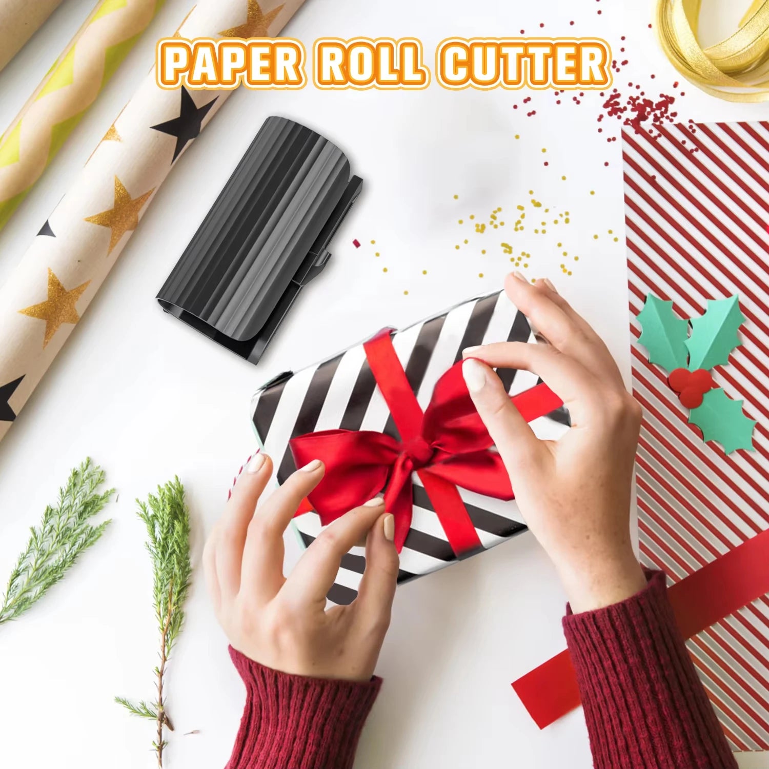 Cylinder Paper Cutter for Easy Cutting