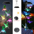 Solar Powered Wind Chime Garden Lights