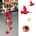 Solar Powered Wind Chime Garden Lights