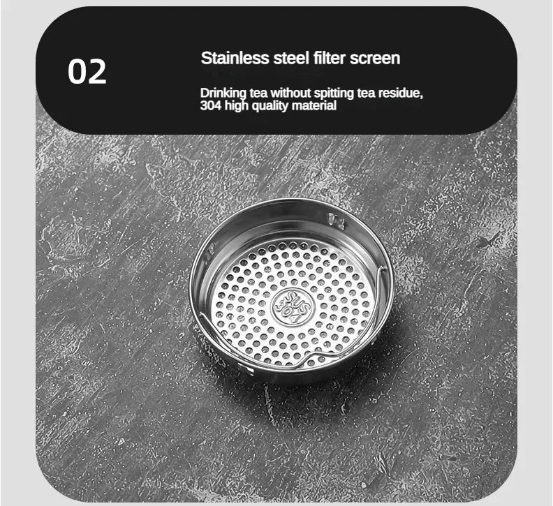 500ML-1Liter Stainless Steel Thermos Bottle with LED Temperature Display