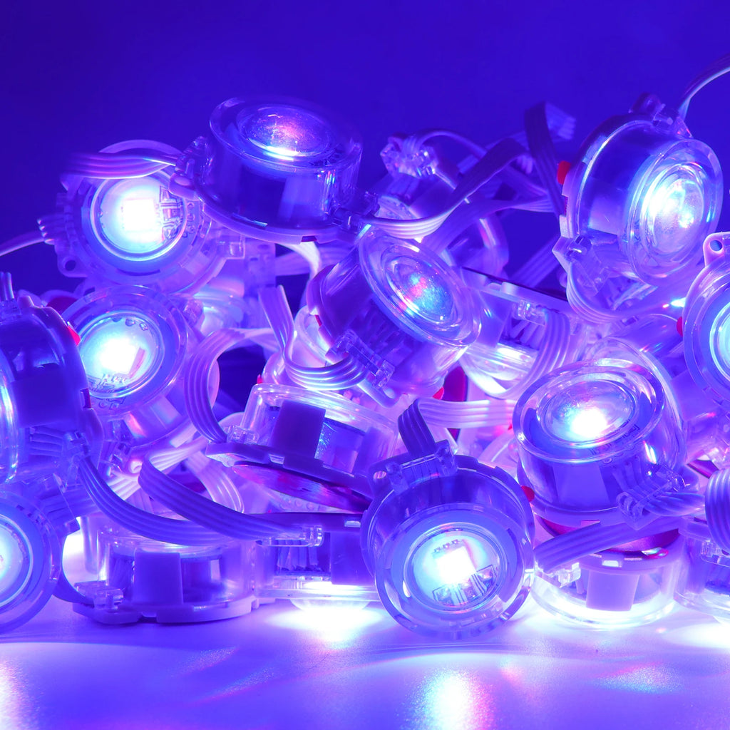 Smart RGB Eave Lights  Waterproof, APP&Remote Control,Timer, Dimmable, LED