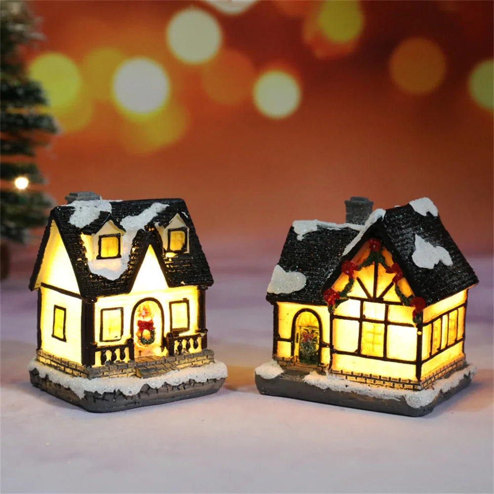 Christmas Decoration House LED Light