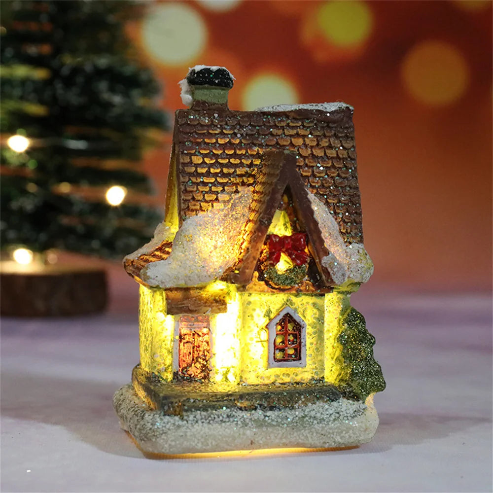 Christmas Decoration House LED Light