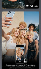 Men Women Smart Ring With Charging Case Heart Rate Sleep Sport Fitness Tracker 3ATM Take Photo SmartRing Android IOS