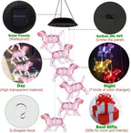 Solar Powered Wind Chime Garden Lights