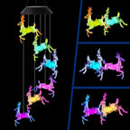 Solar Powered Wind Chime Garden Lights