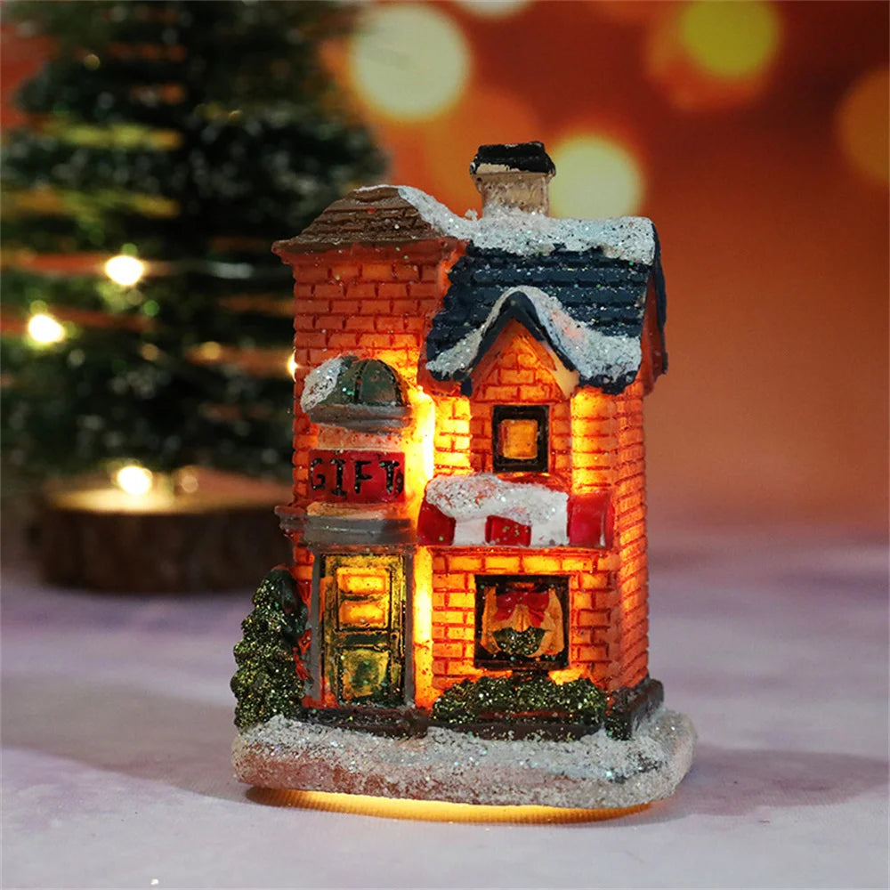 Christmas Decoration House LED Light