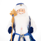 35cm  Plush Doll Christmas Decoration Candy Bucket with Music and Storage Bag.