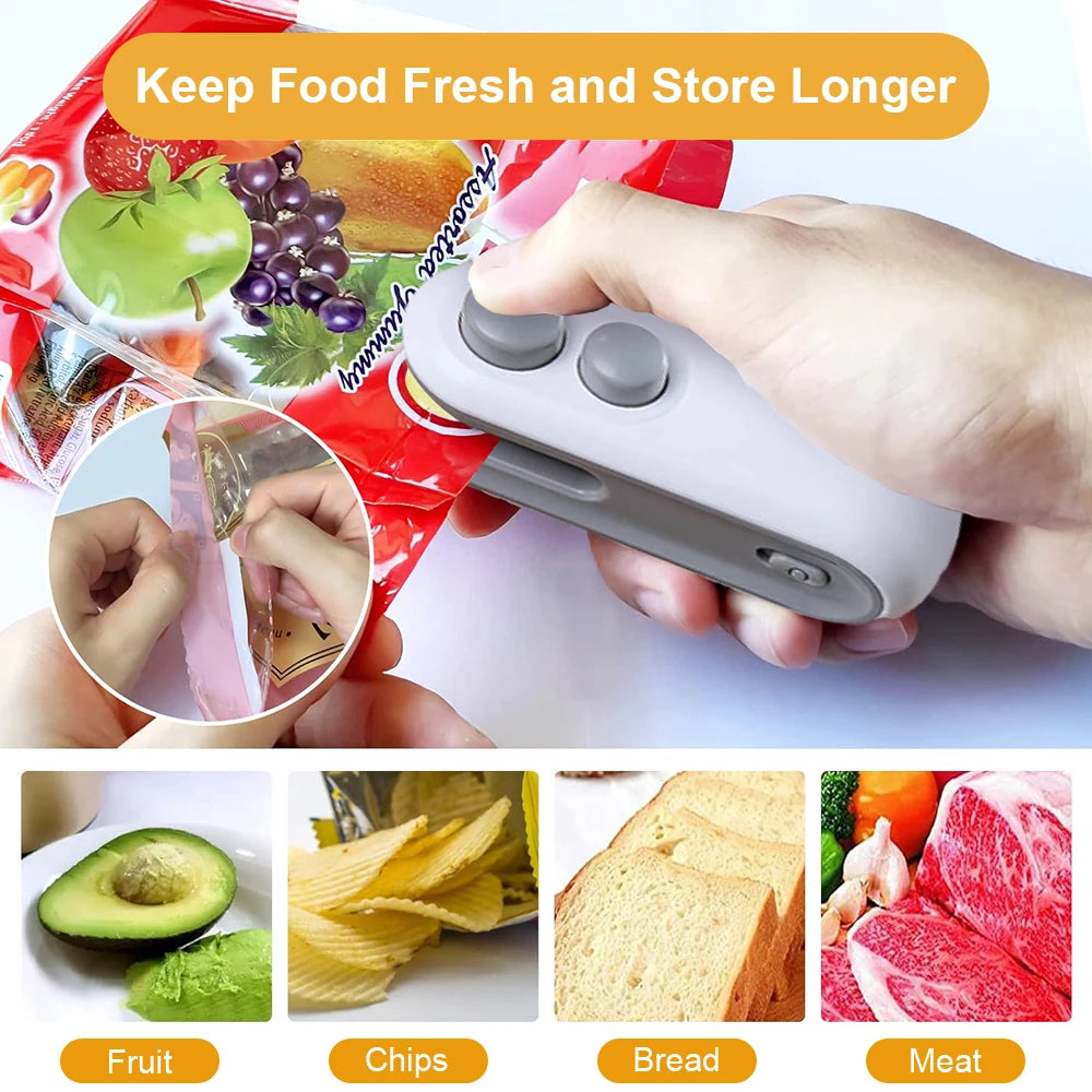 Handheld Bag Sealer Mini