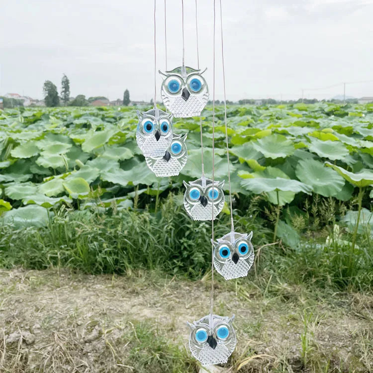 Solar Powered Wind Chime Garden Lights
