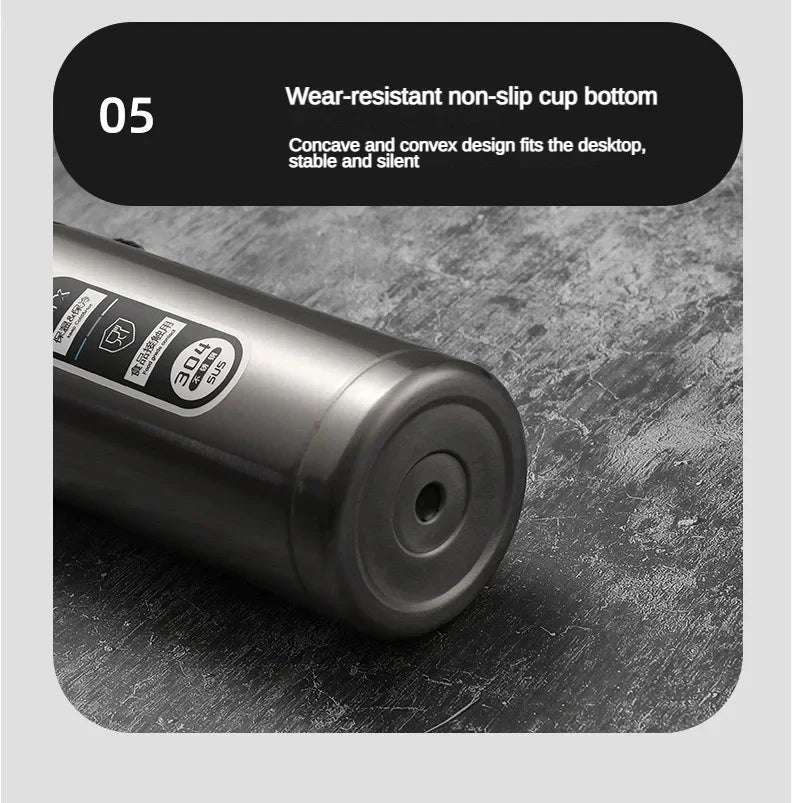 500ML-1Liter Stainless Steel Thermos Bottle with LED Temperature Display