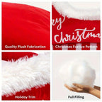 Christmas Washable Dog Sofa Bed Nest Dog Bed Sled Cat Hammock with Anti-slip bottom for Small Medium Cats Dogs Christmas Decora
