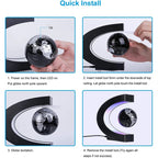 Magnetic Floating  Globe LED World Map