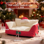 Winter Warm Cat Bed Large Size Removable Washable All Season Pet Sofa