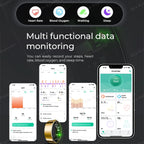 Men Women Smart Ring With Charging Case Heart Rate Sleep Sport Fitness Tracker 3ATM Take Photo SmartRing Android IOS