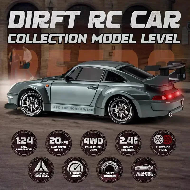 RC Drift Car 4WD Mini RC Racing Vehicle