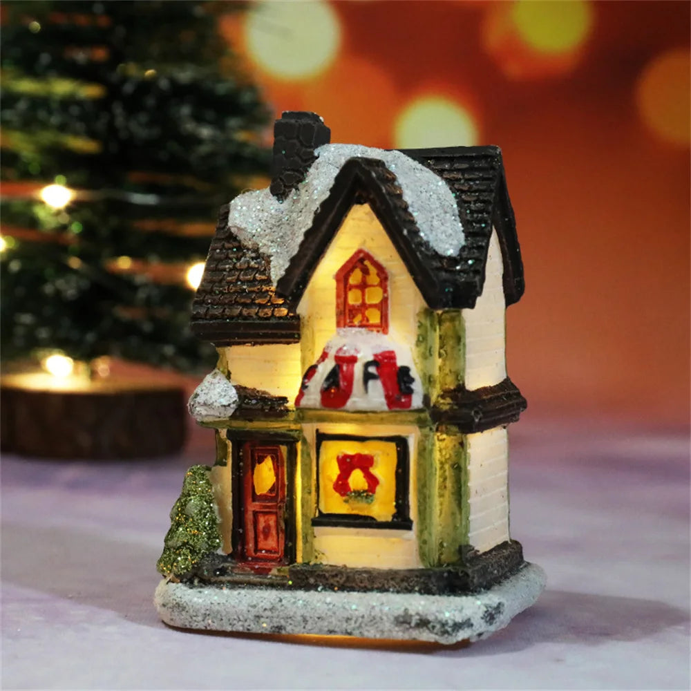 Christmas Decoration House LED Light