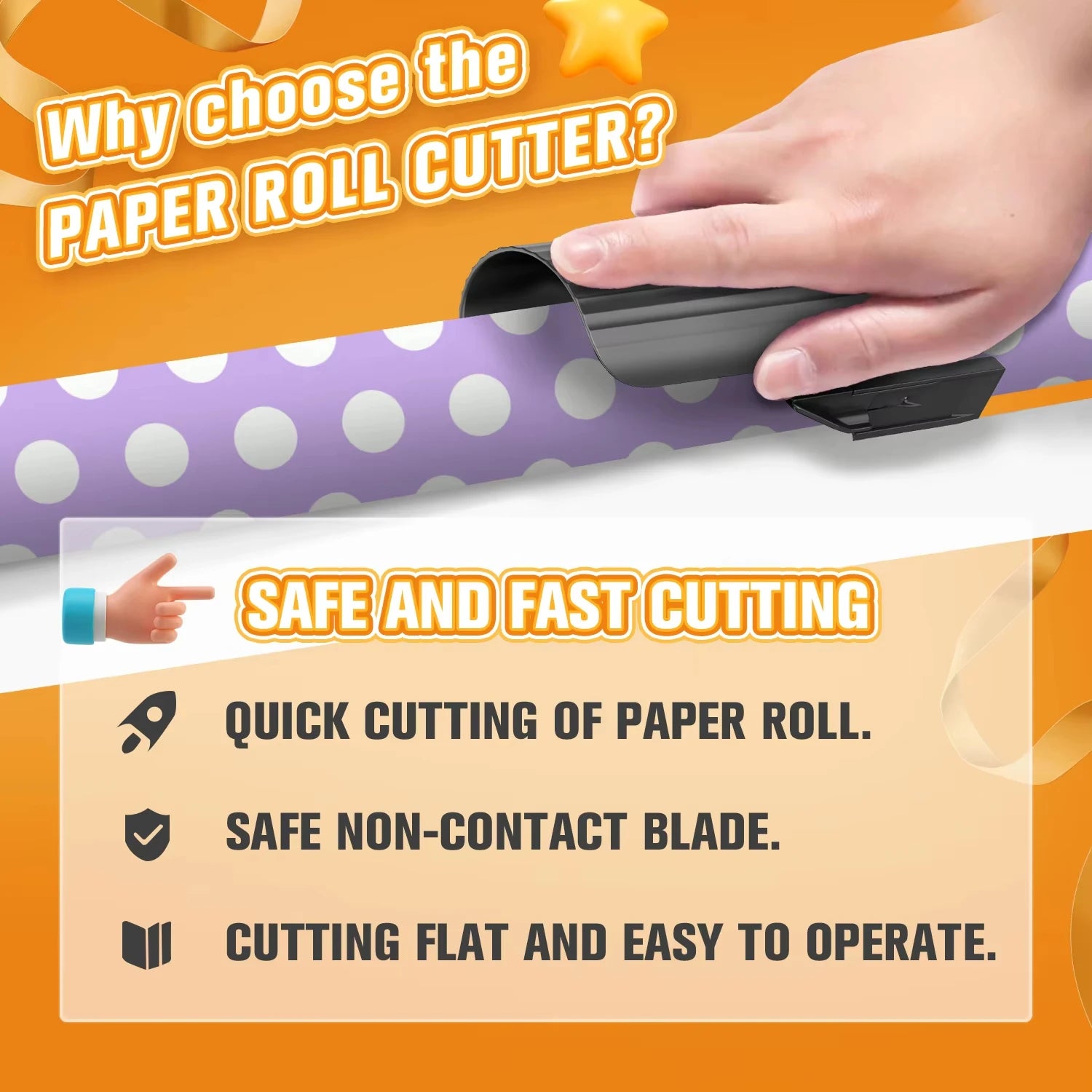 Cylinder Paper Cutter for Easy Cutting