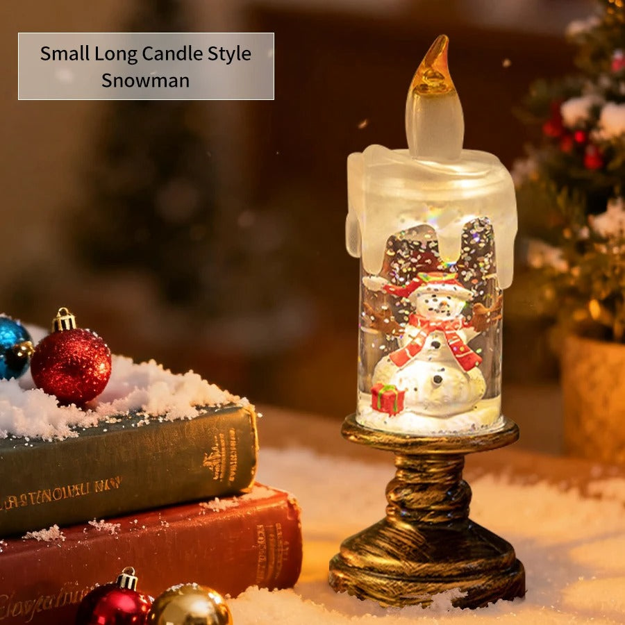 LED Christmas Tree Night Lights Christmas Candles