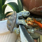 Turtle Hanging Ornaments Decorative Cartoon Small Turtle Pot Hanging Handmade