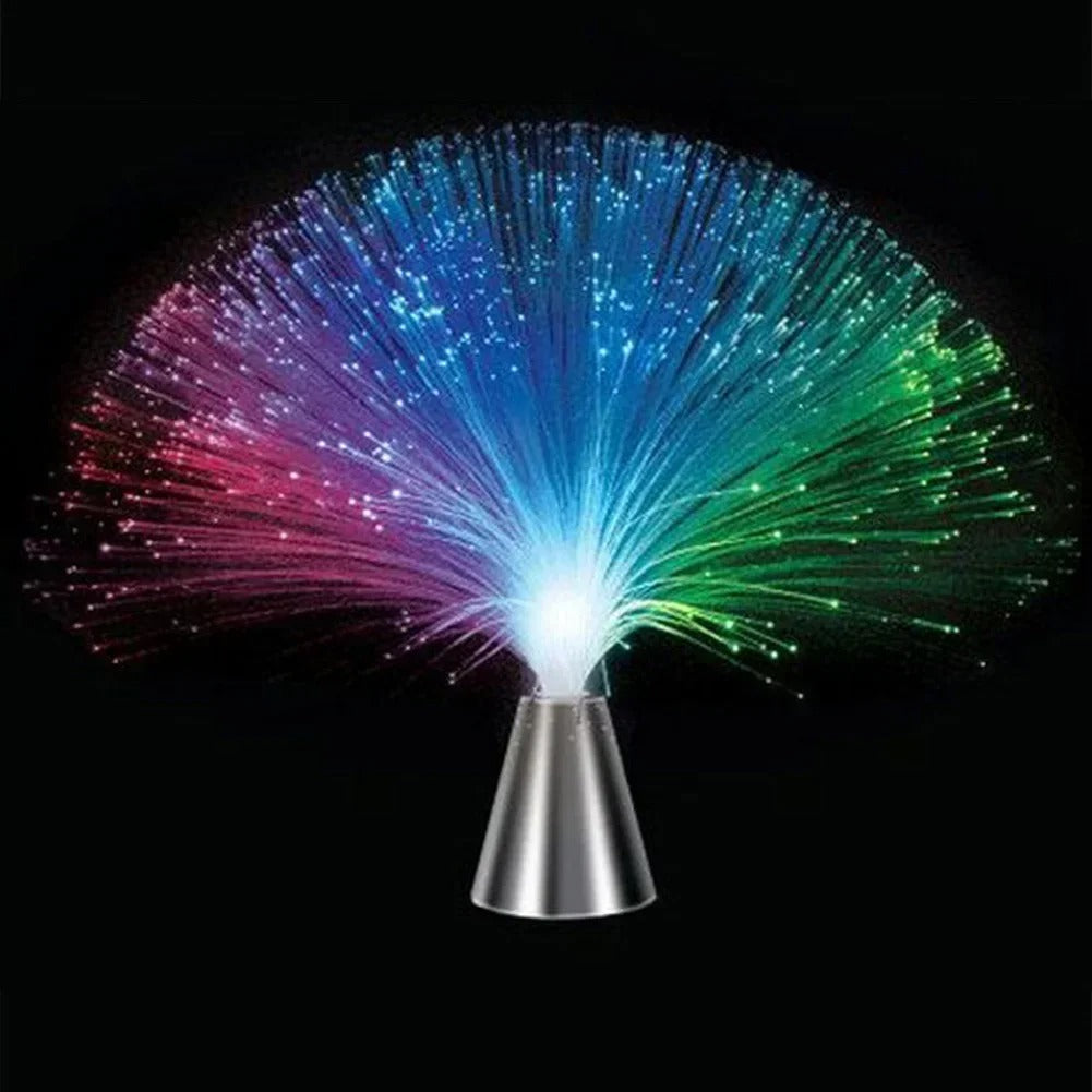 7 Color LED Fiber Optic Lamp Multicolor Star Sky Light