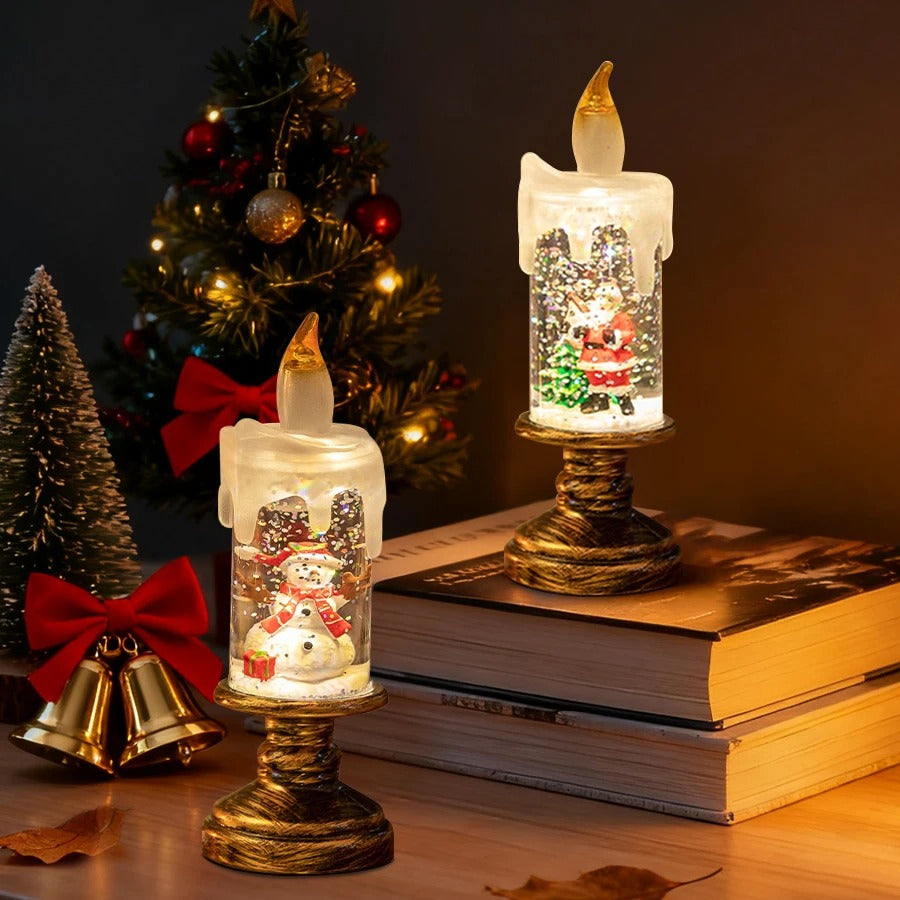 LED Christmas Tree Night Lights Christmas Candles