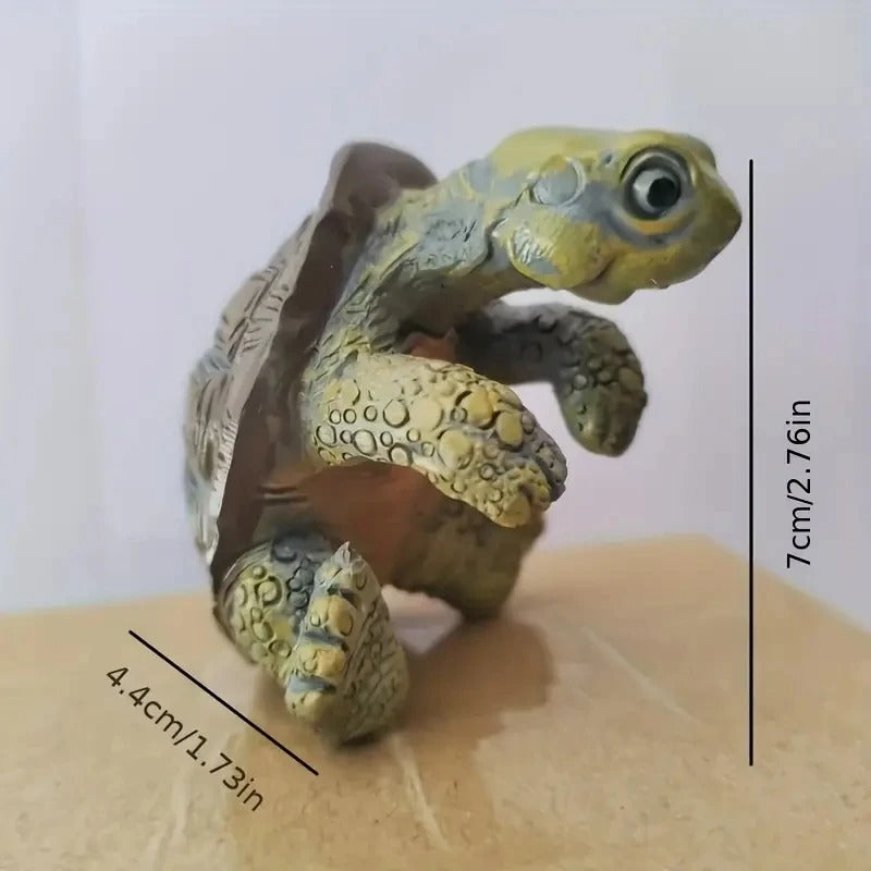 Turtle Hanging Ornaments Decorative Cartoon Small Turtle Pot Hanging Handmade