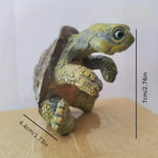 Turtle Hanging Ornaments Decorative Cartoon Small Turtle Pot Hanging Handmade