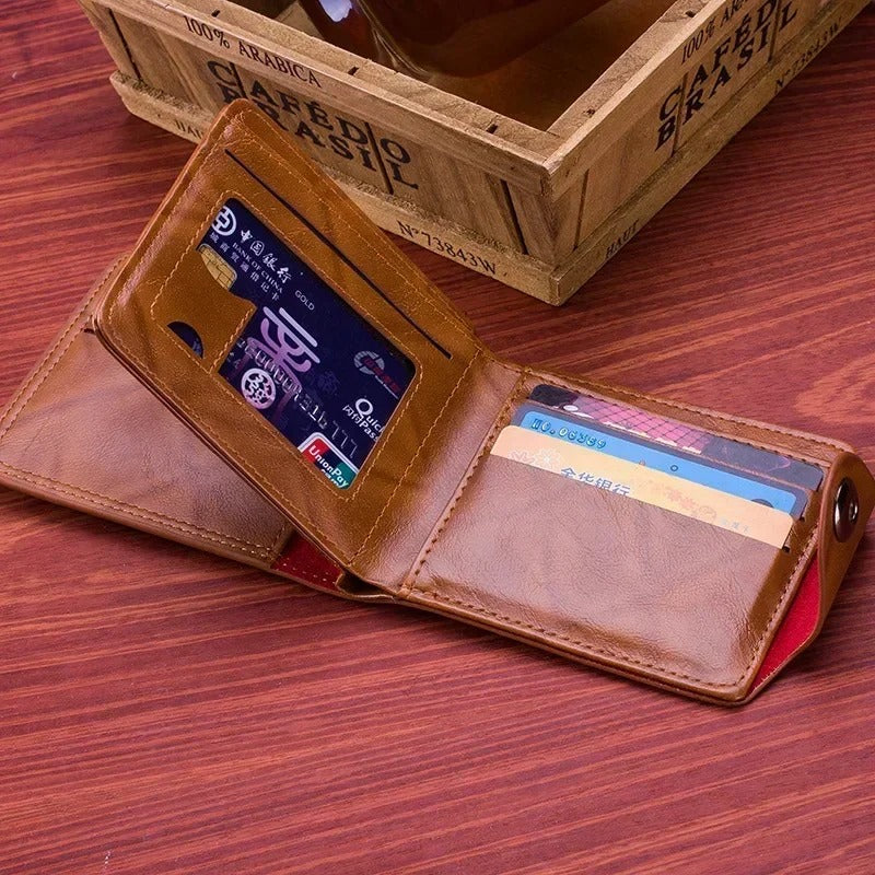 Men's Wallets with 100 US Dollar Pattern Hasp Male  Wallet