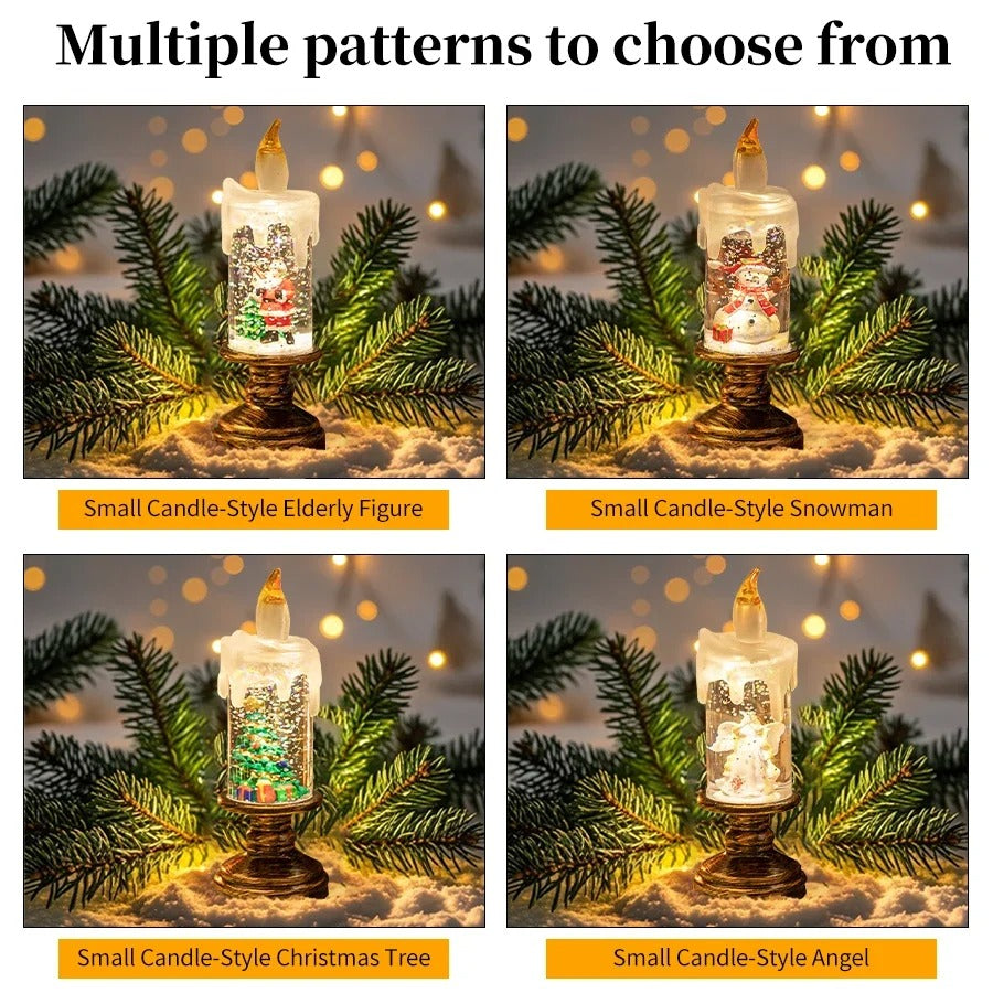 LED Christmas Tree Night Lights Christmas Candles