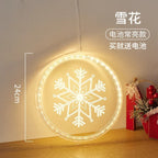 Christmas Transparent Luminous Night Lights