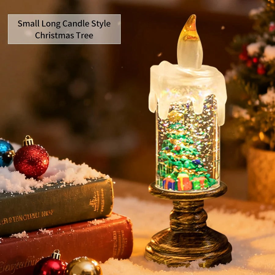 LED Christmas Tree Night Lights Christmas Candles